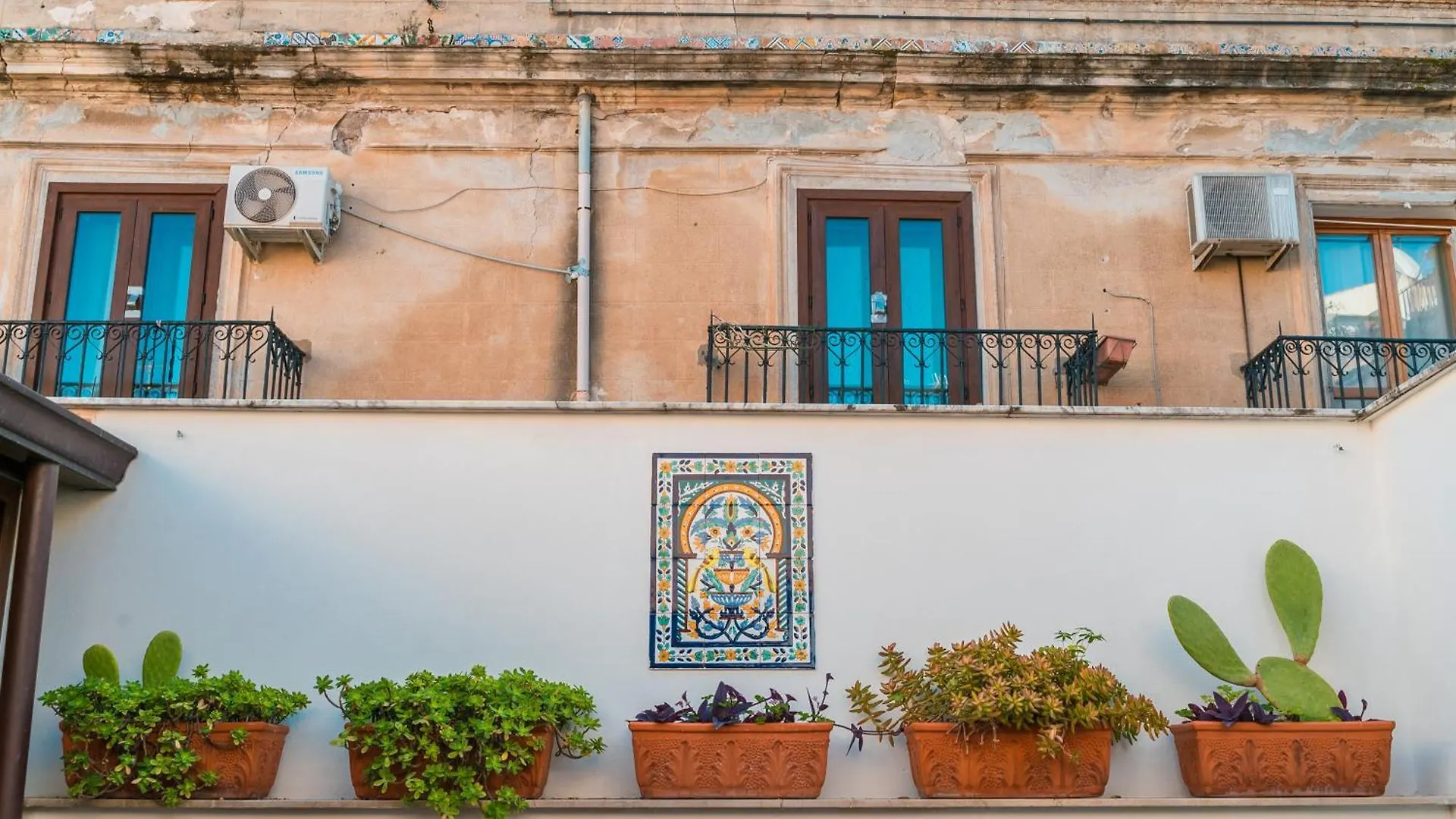 アパート パレルモA Casa Del Gioielliereアパートメント イタリア